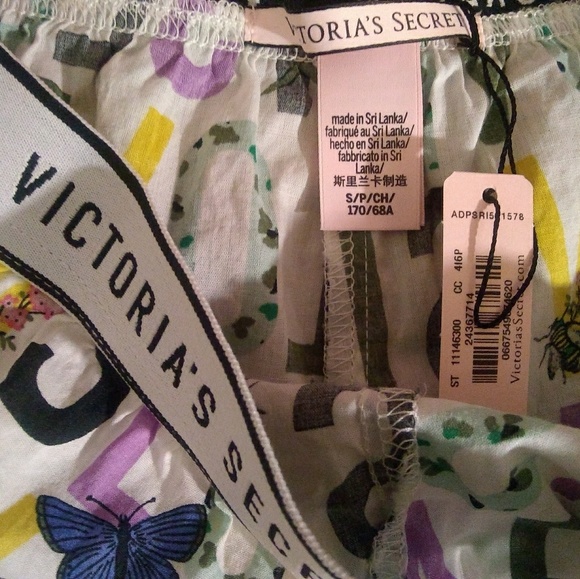 NEW VICTORIA'S SECRET LOGO SLEEP SHORTS - Picture 7 of 8